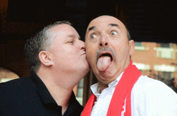 daragh kennedy kisses bruce grobbelaar