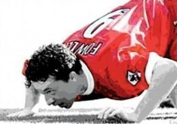 robbie fowler snorting celebration