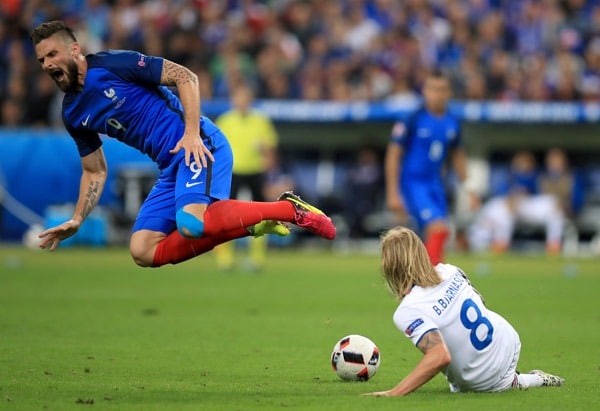 france in Euro 2016 action