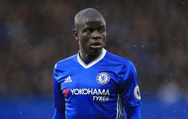 kante playing for chelsea