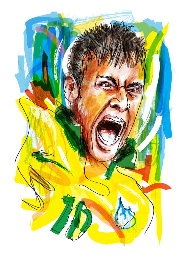 Neymar illustration