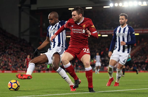 liverpool players in action