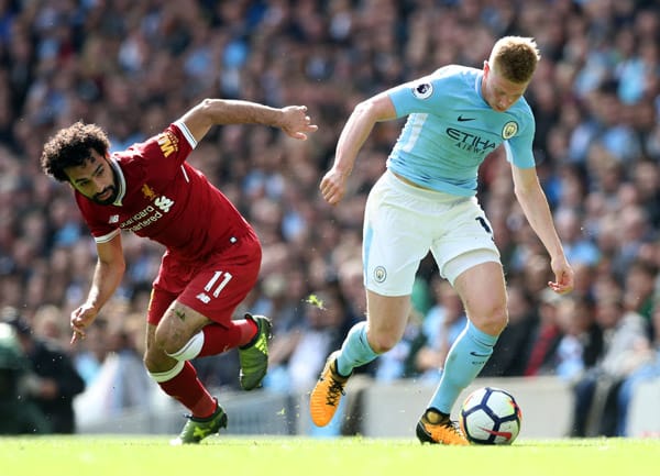 mo salah battles kevin de bruyne