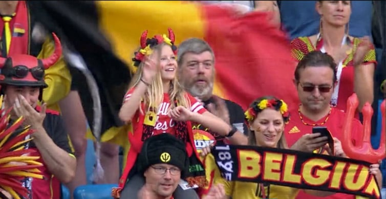 belgium fans at world cup 2018