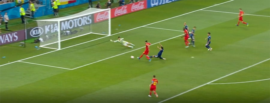 belgium in action at world cup 2018