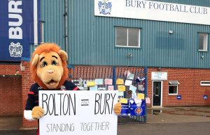 outside bury fc stadium