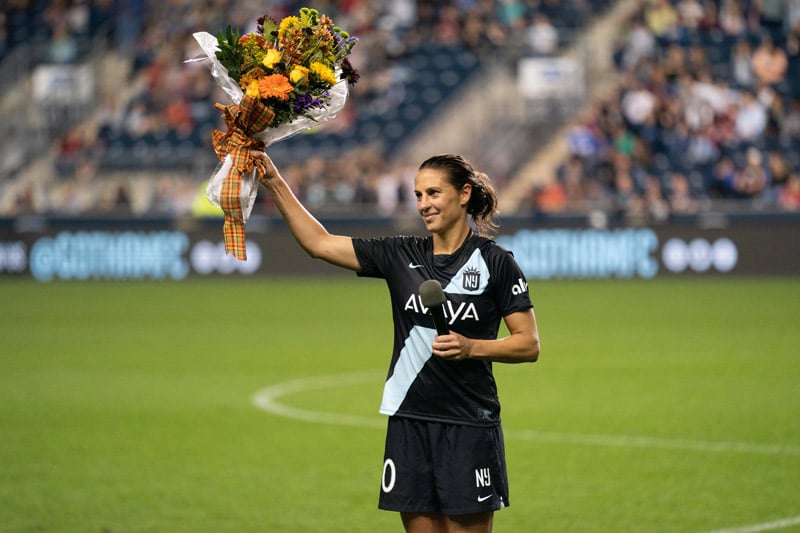 Soccer legend, N.J. native Carli Lloyd rejoins NJ/NY Gotham FC in