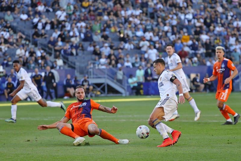 new york city soccer team in action