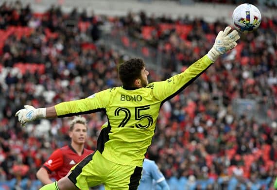 goalkeeper alex bono makes a save