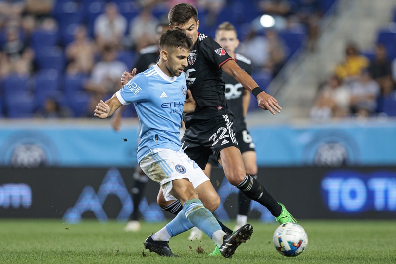 nycfc players in action