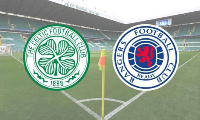 Celtic and rangers logos