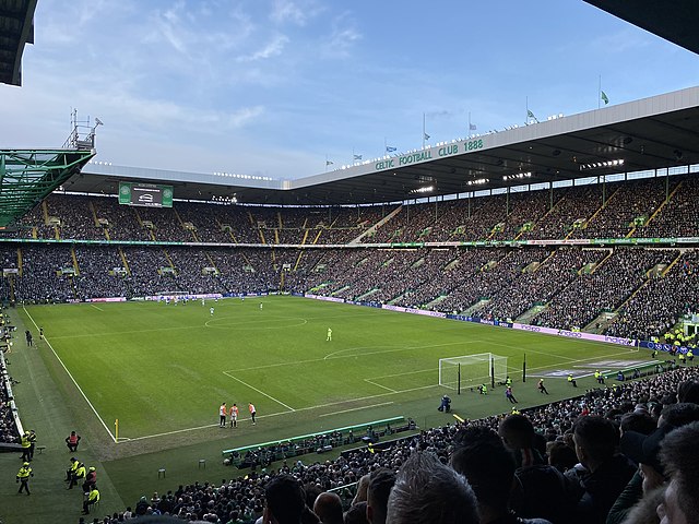Celtic stadium shot