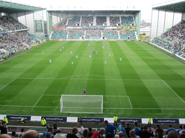 easter road stadium, home of Hibernian in scottish premier league