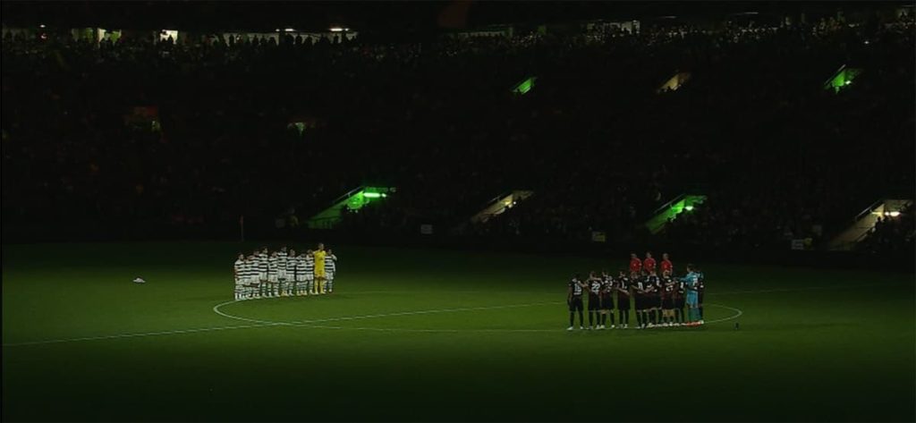 Celtic and RB Leipzig players