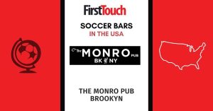 The Monro brooklyn soccer bar banner