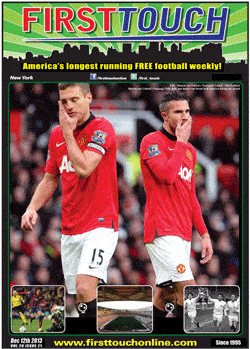 first touch magazine cover featuring manchester united