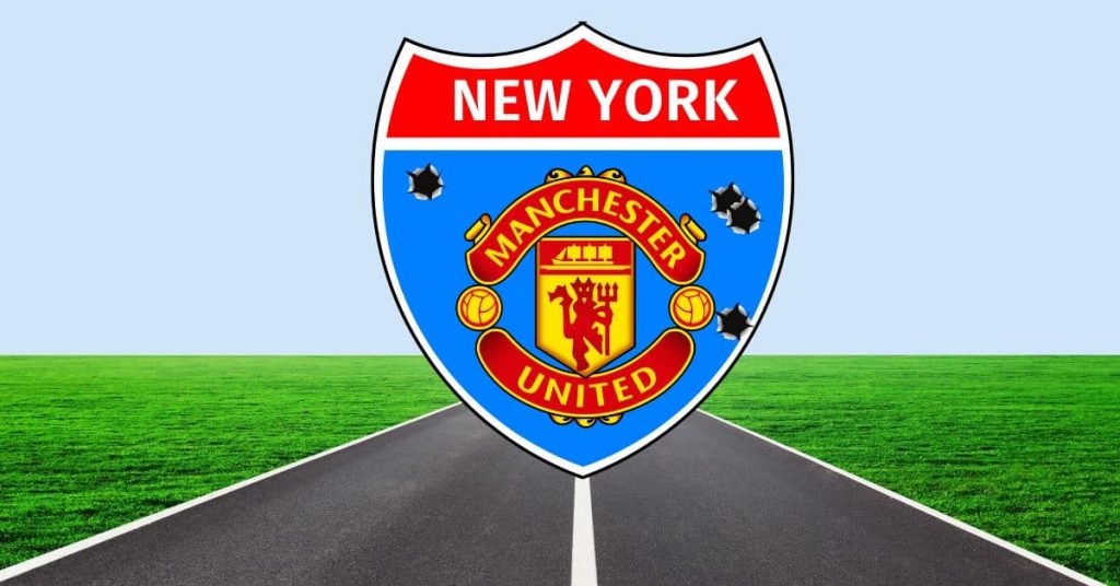 manchester united in new york logo