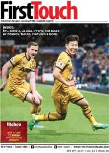 spurs on cover of first touch