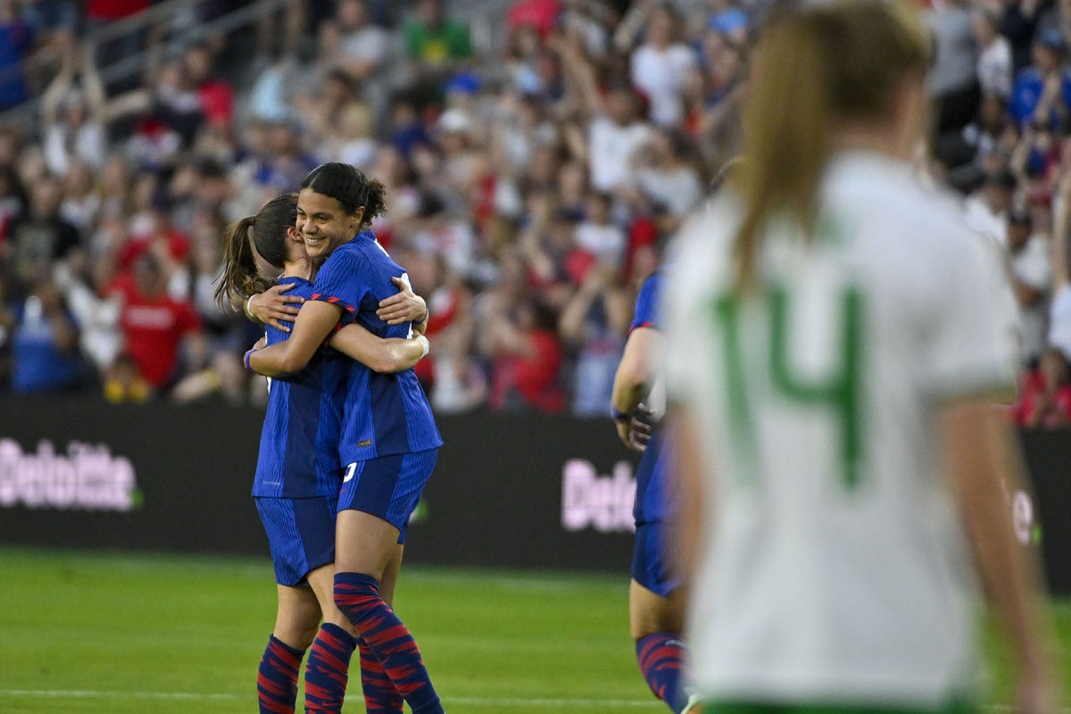 US women beat Ireland 1-0 at CityPark as Ladue's Becky Sauerbrunn comes home