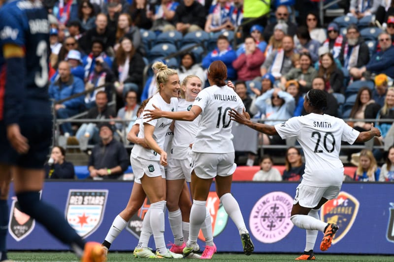 gotham fc players celebrate