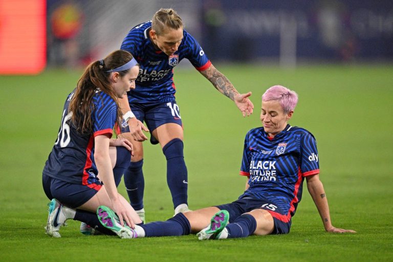 Megan Rapinoe injured