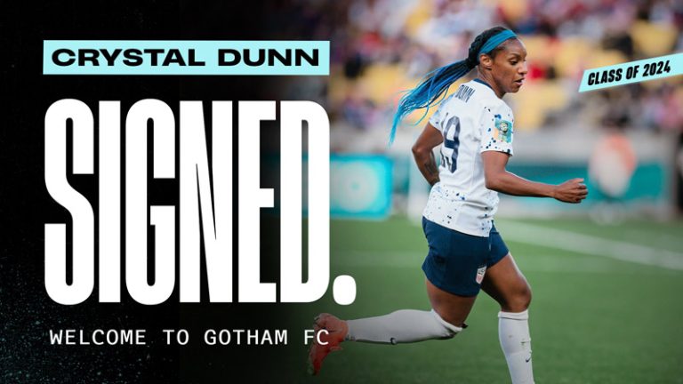 Crystal Dunn signs for Gotham FC