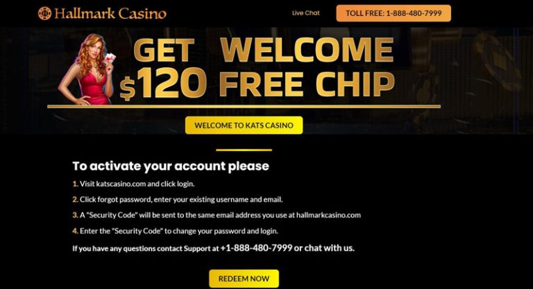 Hallmark casino ad