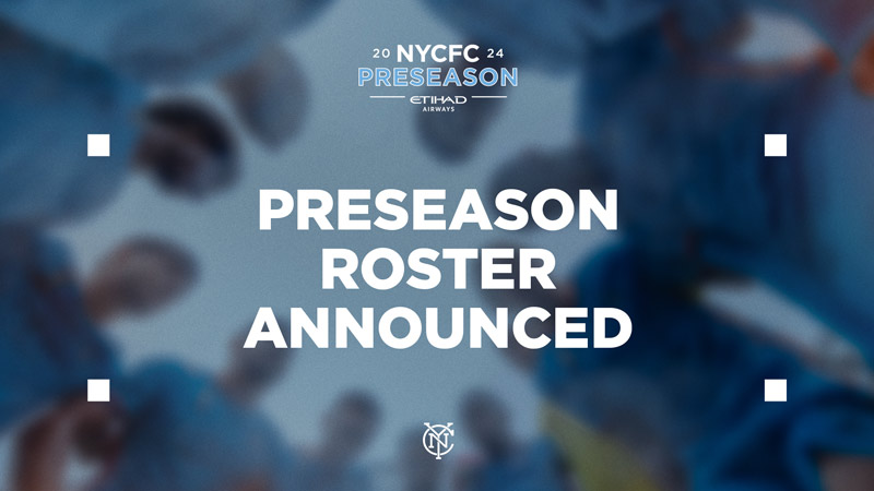 nycfc pre-season roster