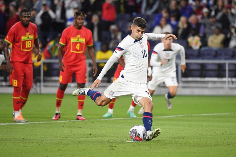 Christian Pulisic wins 2023 Player Of The Year. Photo by Christopher Hanewinckel. USA Today Sports