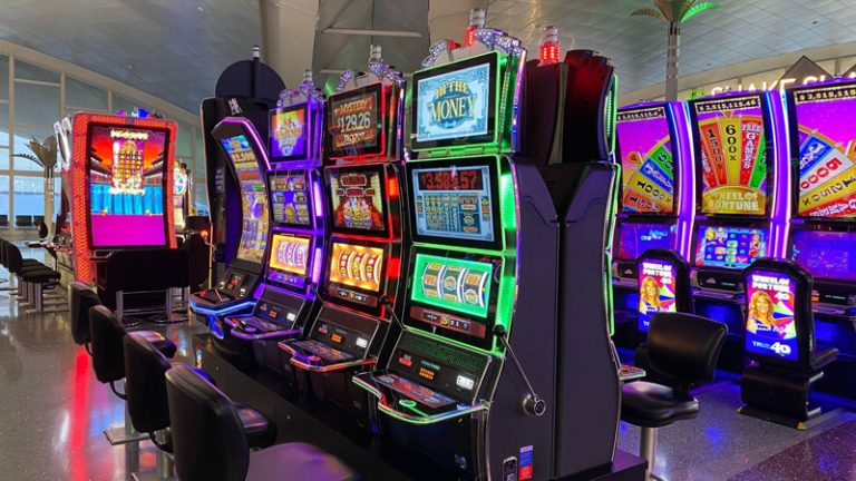 online slots machines in a casino