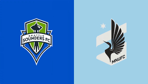 mls logos for seattle sounders and minnesota united