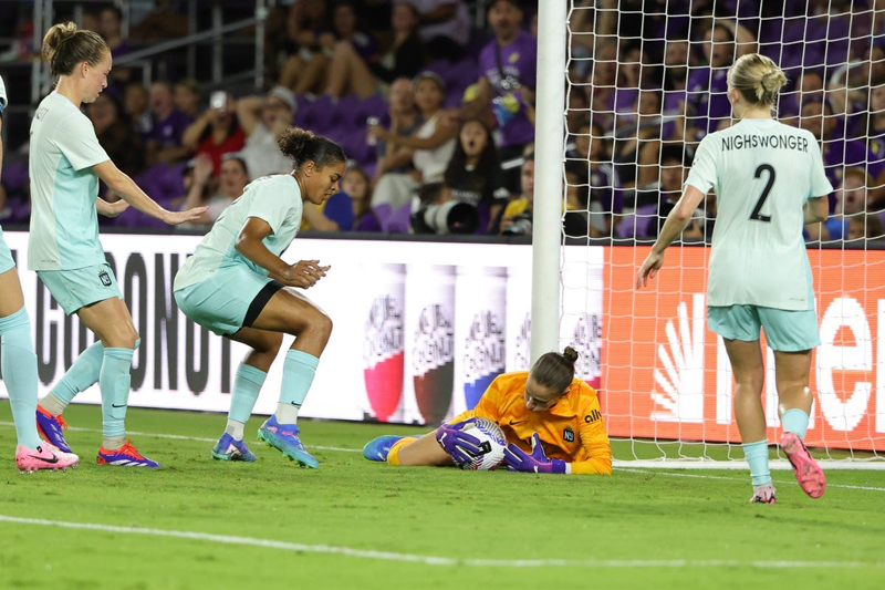 Gotham FC goalkeeper Ann-Katrin Berger