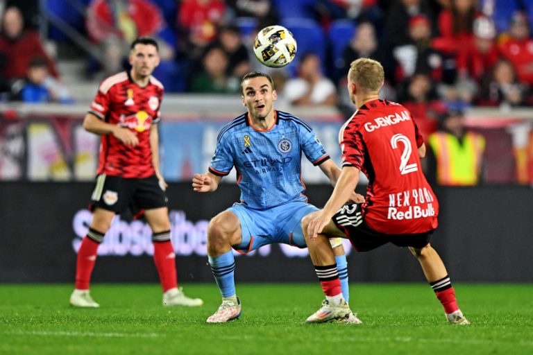 New York City FC midfielder James Sands