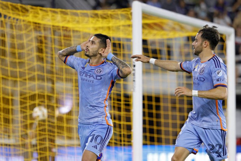 NYCFC forward Santiago Rodriguez