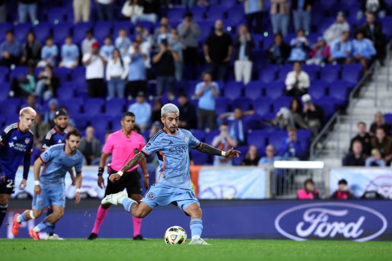 New York City FC forward Santiago Rodriguez