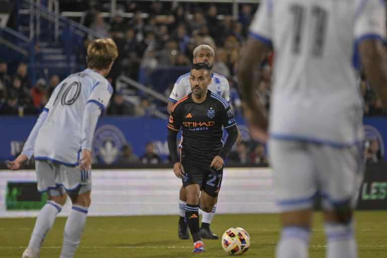 NYCFC midfielder Maximiliano Moralez