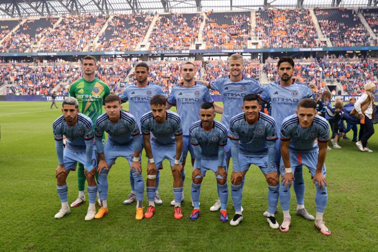 NYCFC team shot