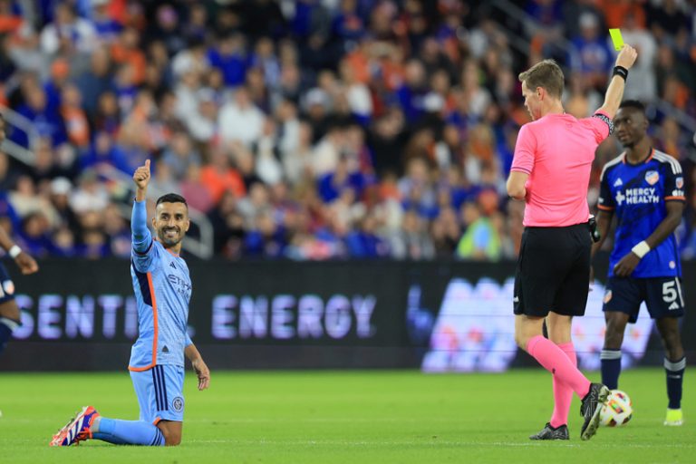 NYCFC midfielder Maxi Moralez