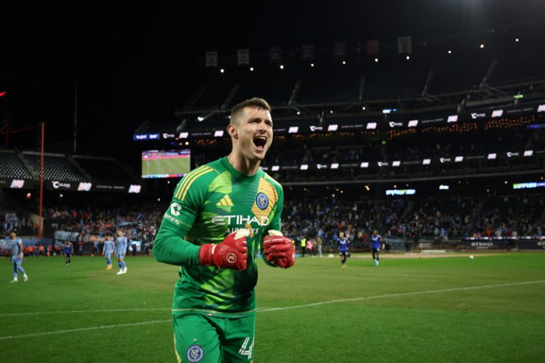 NYCFC goalkeeper Matt Freese