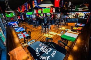 inside the june cork soccer bar in new hampshire