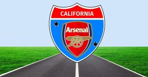 arsenal fc in California logo