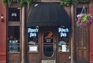 exterior of pipers soccer bar in pittsburgh